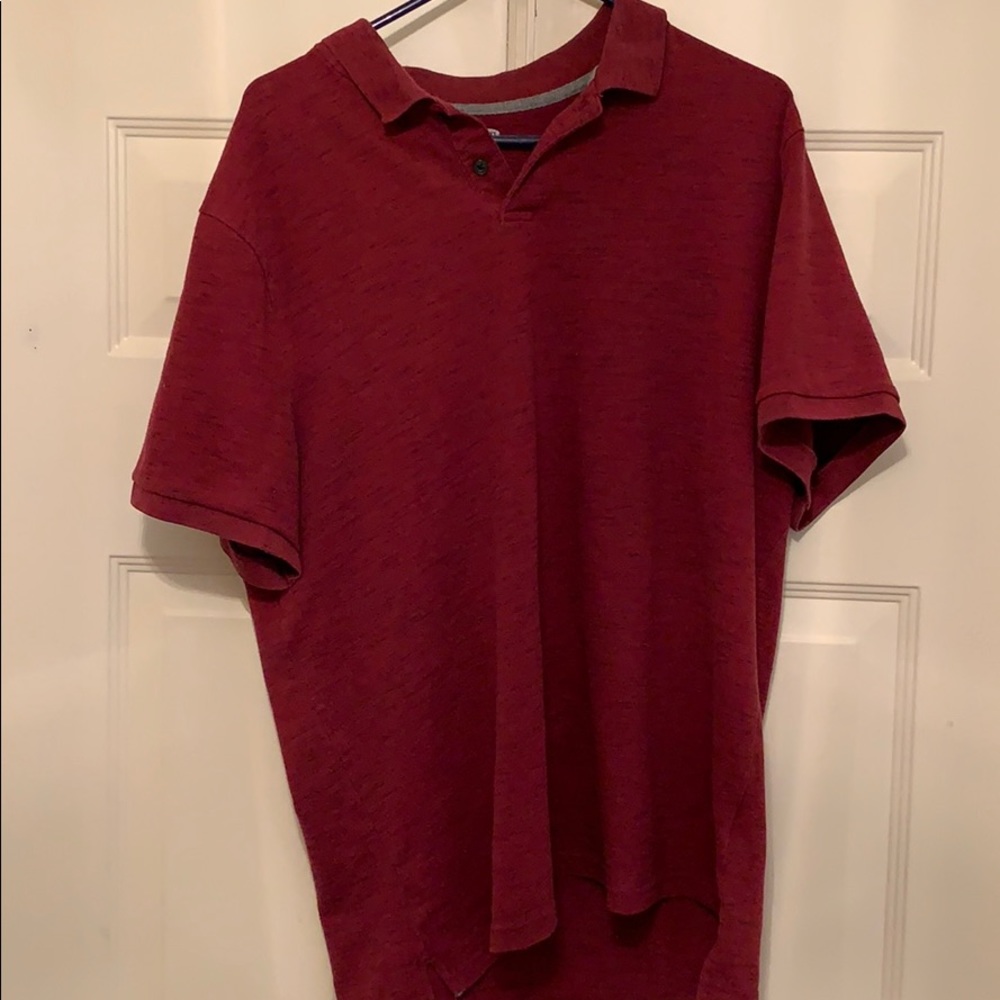 Red Old Navy polo